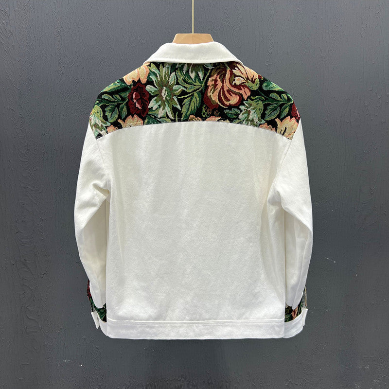 Botanical casual jacket