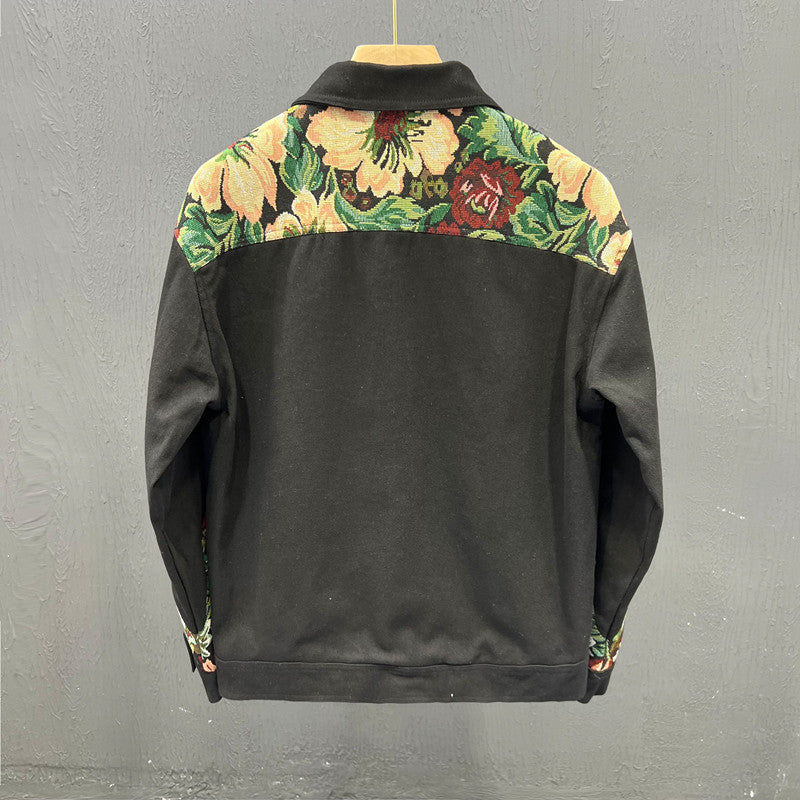 Botanical casual jacket