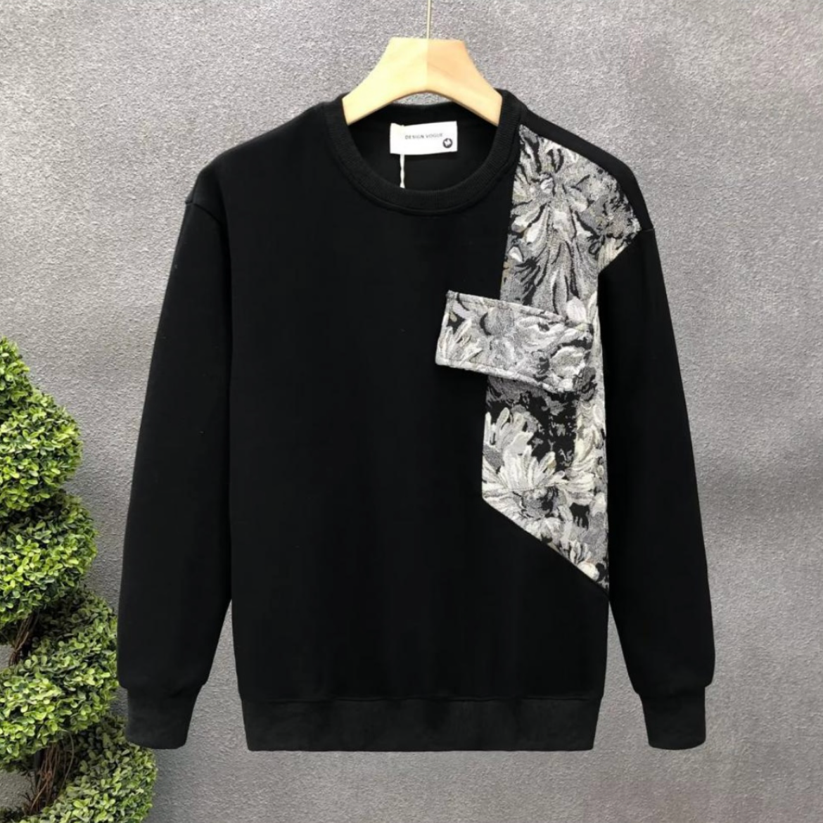 Side Botanical Loose Pullover/サイドボタニカルルーズプルオーバー