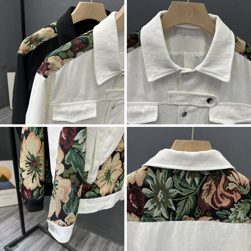 Botanical casual jacket