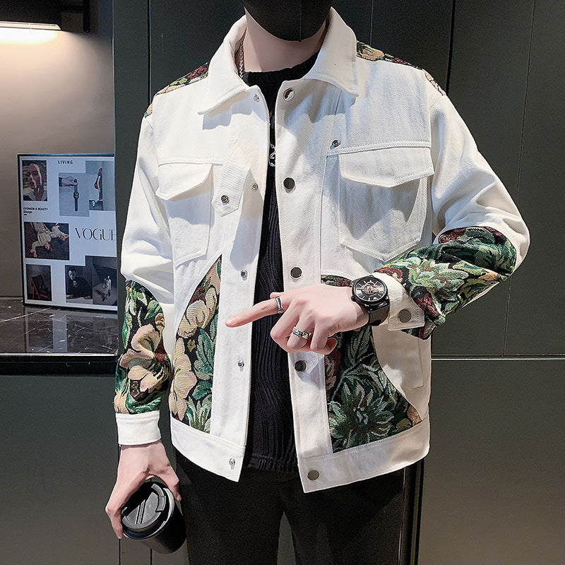 Botanical casual jacket