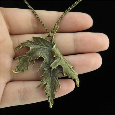 Maple Leaf Necklace