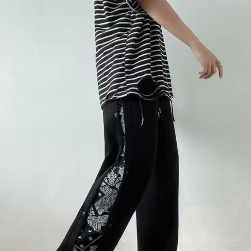 Side Zip Paisley Pants/サイドジップペイズリーパンツ