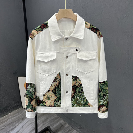 Botanical casual jacket