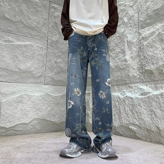 Floral Denim